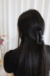 Moyenne pince à cheveux - transparente