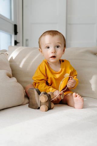 ROSE & LÉO - Ensemble Bon voyage - tournesol