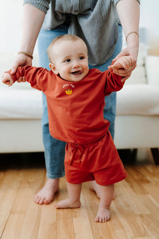 ROSE & LÉO - Ensemble Happy days - hibiscus