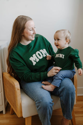 Crewneck MOM - vert forêt
