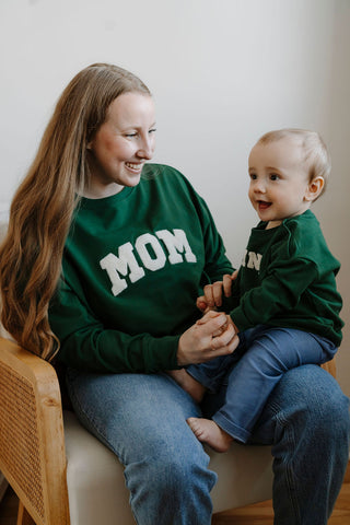Crewneck MOM - vert forêt