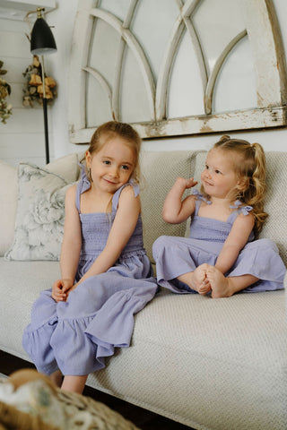 ROSE & LÉO - Robe mini LARISSA - lilas