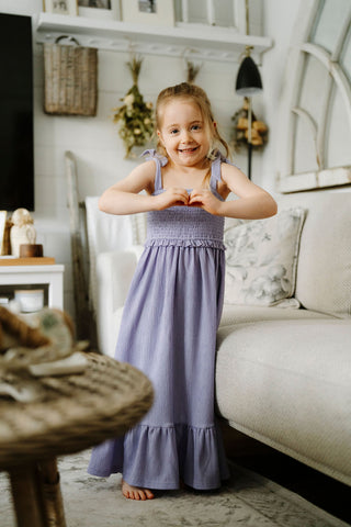 ROSE & LÉO - Robe mini LARISSA - lilas