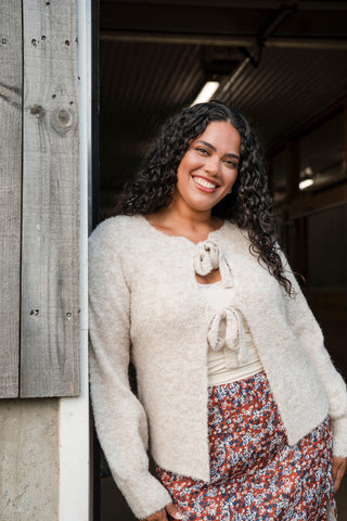 Cardigan DENISE - beige