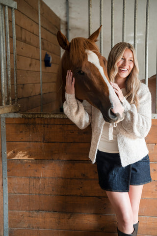 Cardigan DENISE - beige