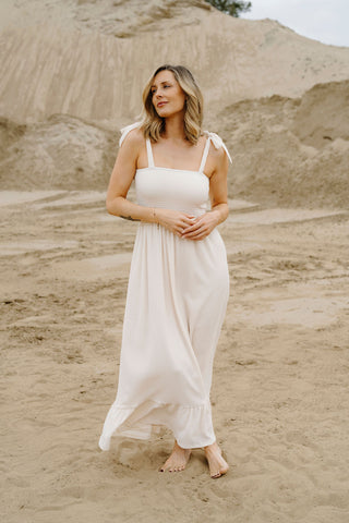 Robe LARISSA 2.0 - ivoire doux