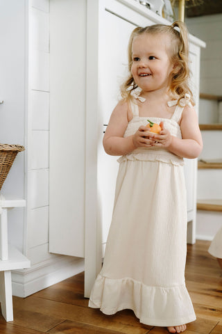 ROSE & LÉO - Robe mini LARISSA - ivoire doux