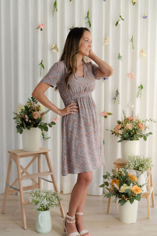 Robe JULIA - combo blush