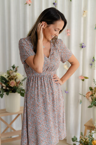 Robe JULIA - combo blush