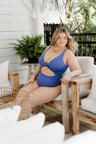 Maillot de bain une pièce - blue bloom