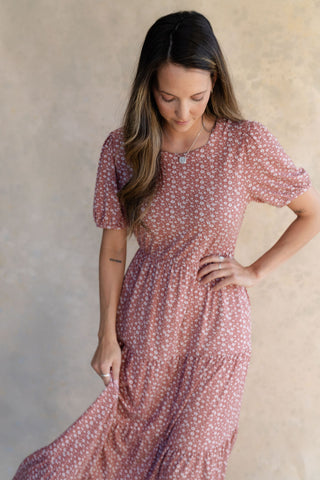Robe ROSANNA - fleurs de cerisier