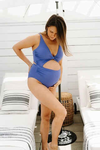 Maillot de bain une pièce - blue bloom