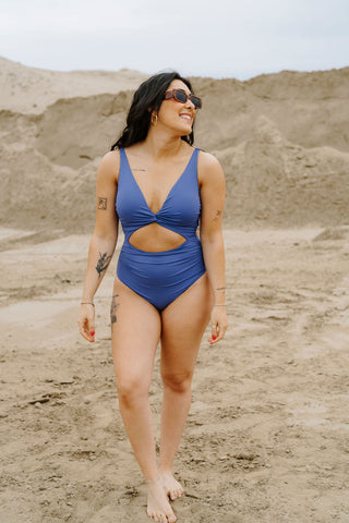 Maillot de bain une pièce - blue bloom