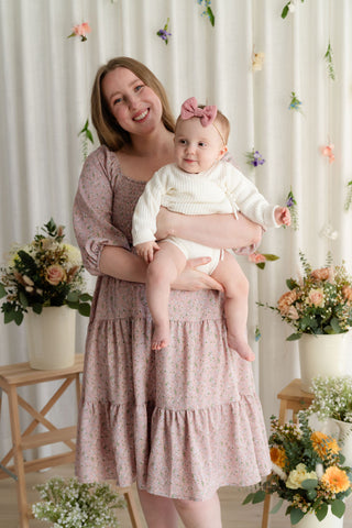 Robe ESTELLE - rose pastel