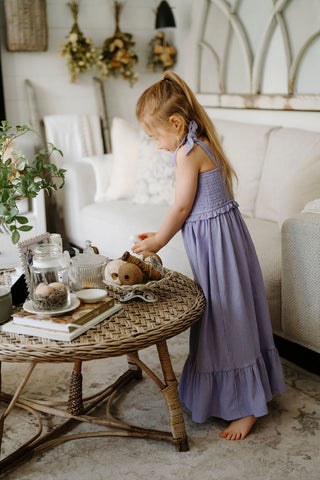 ROSE & LÉO - Robe mini LARISSA - lilas