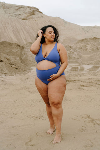 Maillot de bain une pièce - blue bloom