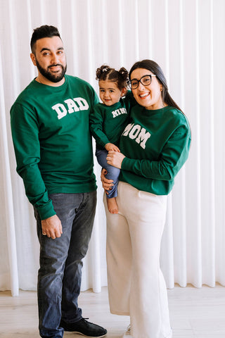 ROSE & LÉO - Crewneck MINI - vert forêt
