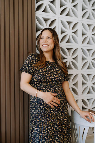 Robe ROSANNA - floral champêtre