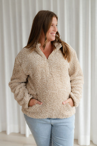 Chandail TEDDY BEAR - beige bouclé