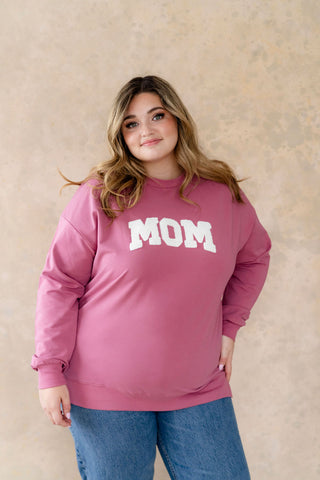 Crewneck MOM - bégonia