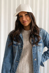 Casquette en corduroy - beige