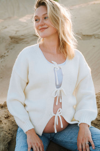 Cardigan PAULINE - crème