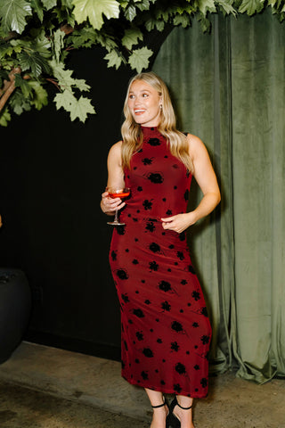 Jupe TARA - rouge grenat