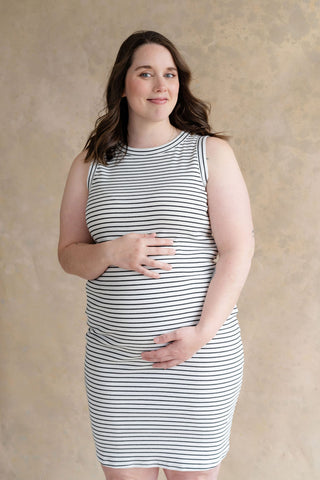 Robe MAY -  à rayures