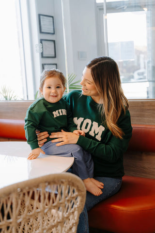 Crewneck MOM - vert forêt
