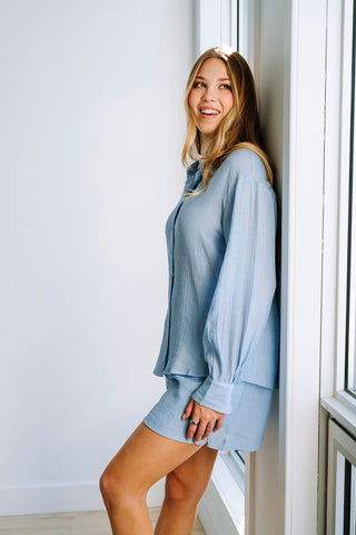 Chemise MARINA - brise d'océan