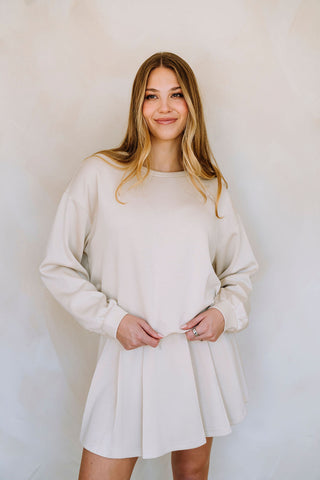 Sweatshirt ANGELA - avoine