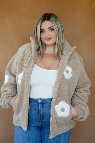 Veste TEDDY BEAR - fleur & douceur