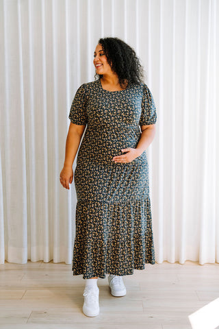 Robe ROSANNA - floral champêtre