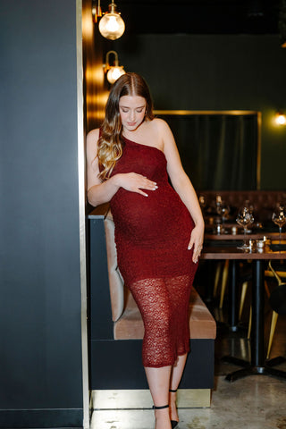 Robe ANNIE - bordeaux