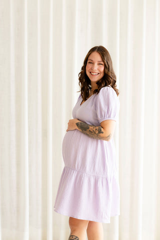 Robe ISALIA - lilas