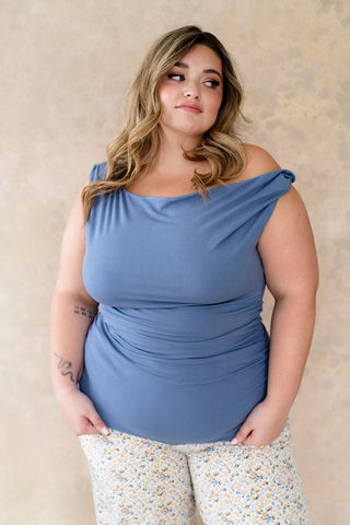 Camisole SASHA - mer bleue