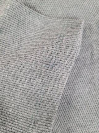 LÉGERS DÉFAUTS - T-shirt TALIA à boutons - gris pâle mix