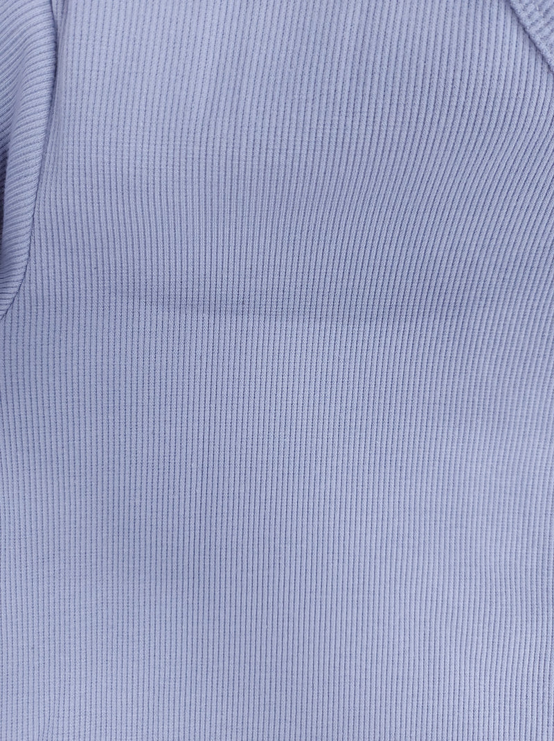 LÉGERS DÉFAUTS - T-shirt TALIA à boutons - lilas