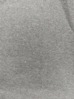 LÉGERS DÉFAUTS - T-shirt TALIA à boutons - gris pâle mix