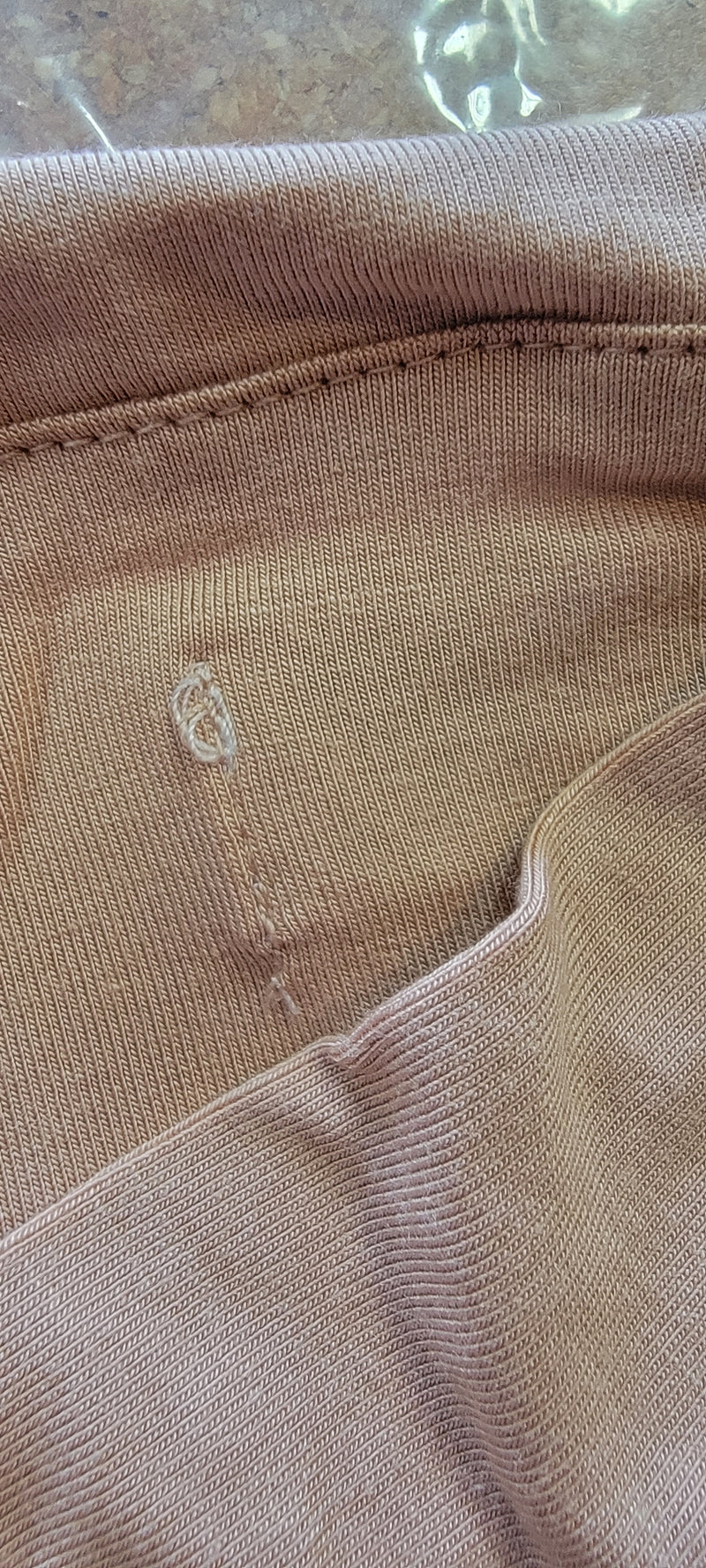 LÉGERS DÉFAUTS - Robe de nuit à manches courtes - beige rosé