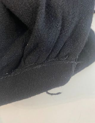 LÉGERS DÉFAUTS - ROMPER en lin - noir