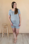 LÉGERS DÉFAUTS - T-shirt SALLY - gris chiné
