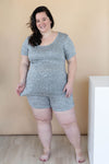 LÉGERS DÉFAUTS - Shorts SALLY - gris chiné