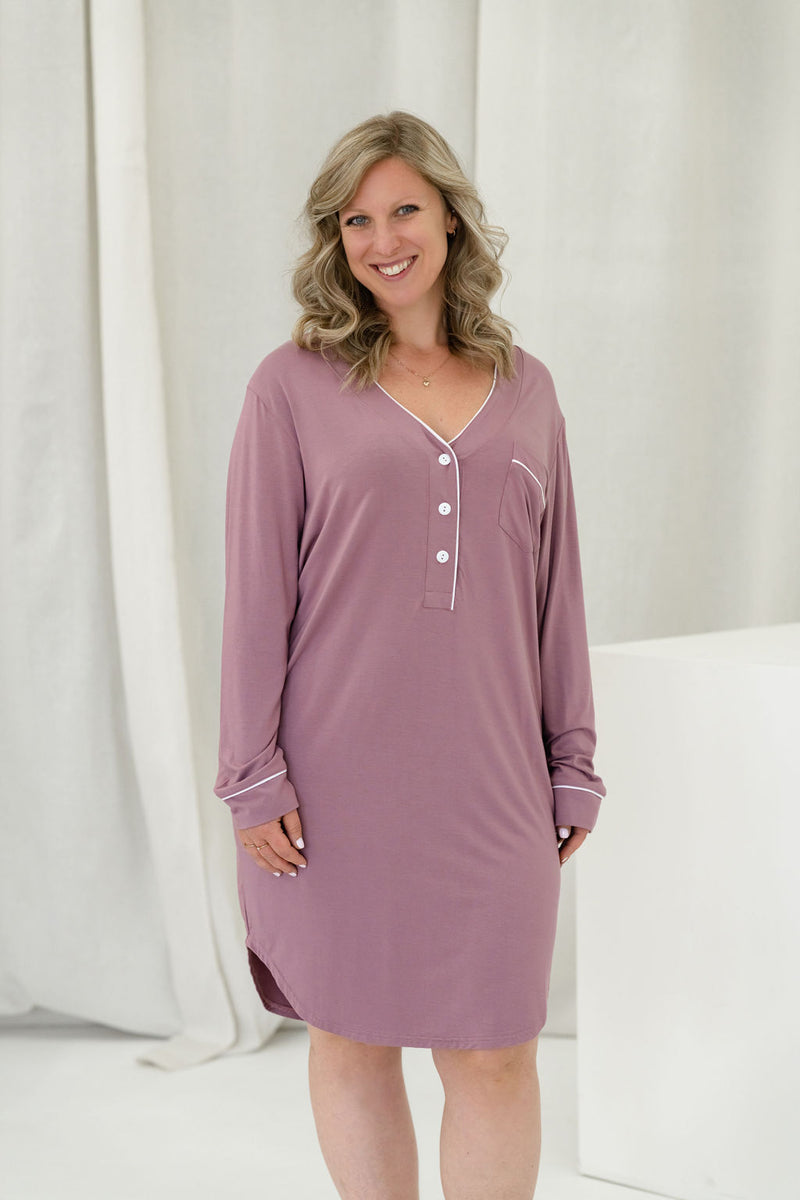 Robe de nuit - pivoine