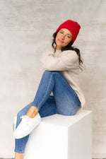 Tuque beanie - rouge