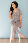 LÉGERS DÉFAUTS - T-shirt SALLY - gris chiné