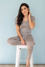 LÉGERS DÉFAUTS - T-shirt SALLY - gris chiné