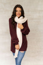 Foulard uni - perle