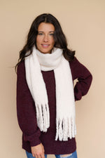 Foulard uni - perle