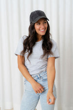 Casquette - charcoal